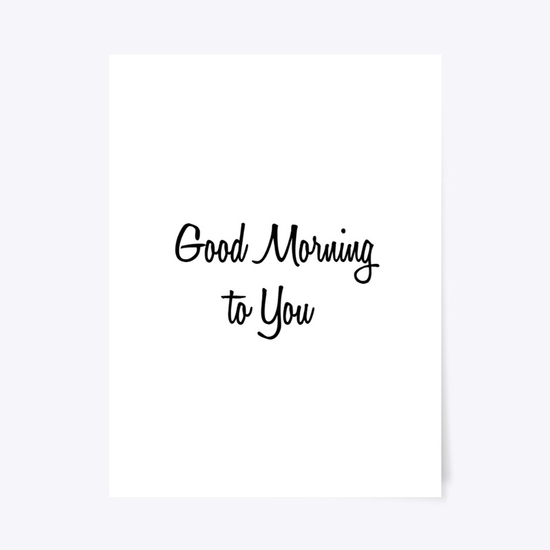 Good morning to you 