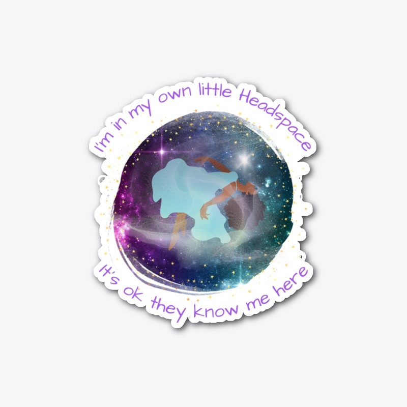 my own little headspace sticker