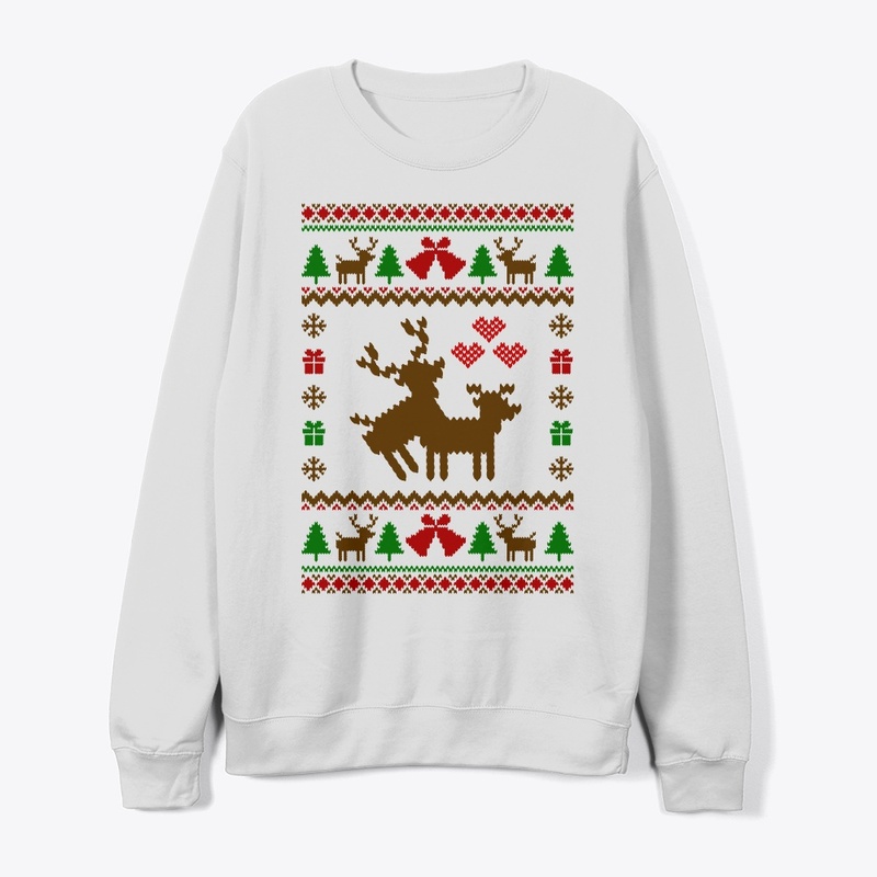 Ugly Frisky Deer Ugly Sweater