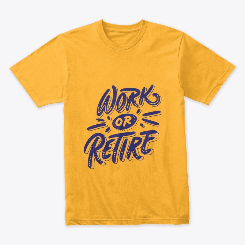 Work on retire Text