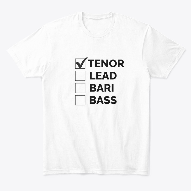 Block Tenor Check Mark Black
