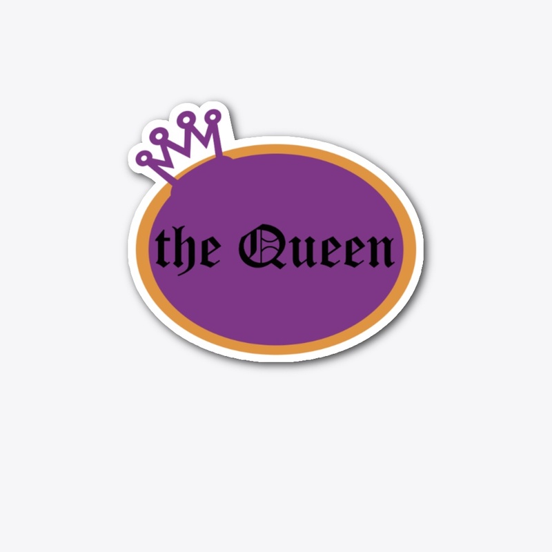 the queen design with crown