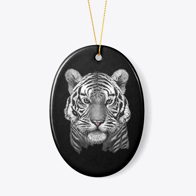 black and white tiger