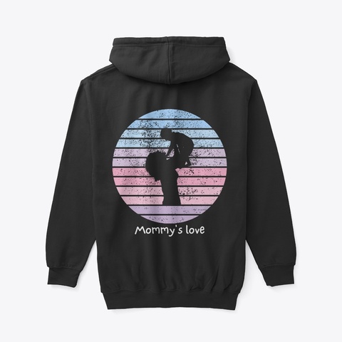 Mommy's Love Black Maglietta Back