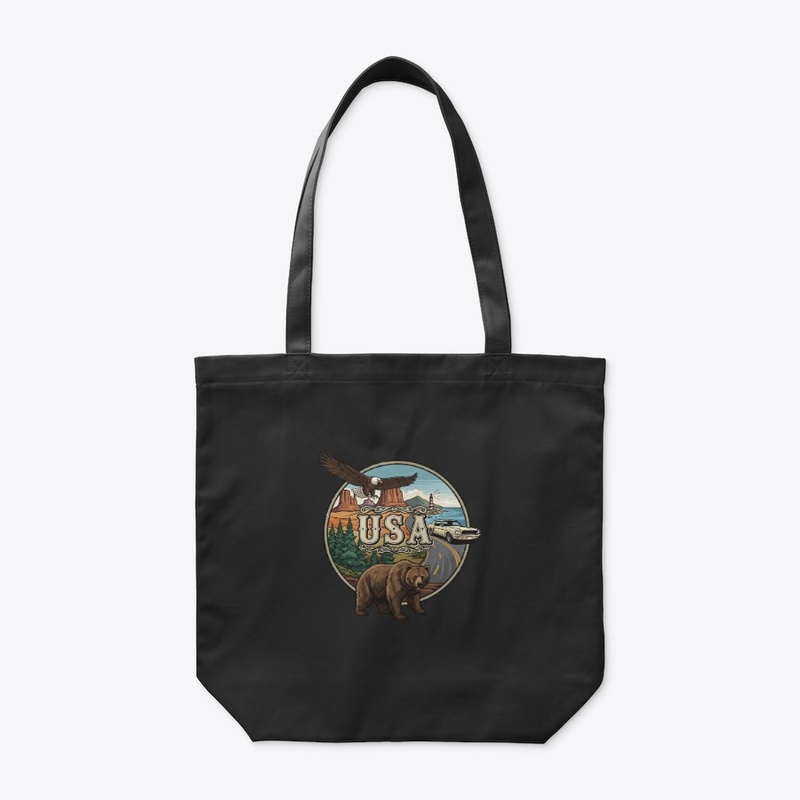 USA Nature Explore Travel Badge