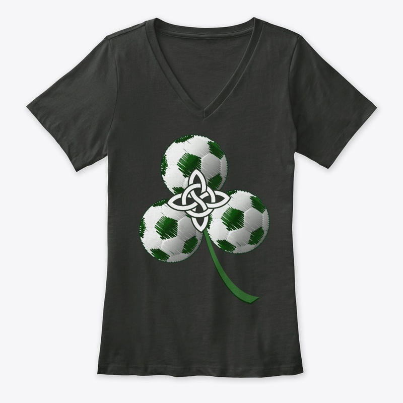 Soccer Ball Celtic Knot St Patricks Gift