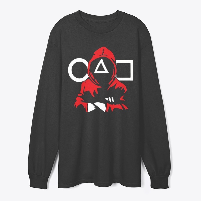 Red Guard Squid Mask T _ shirt.