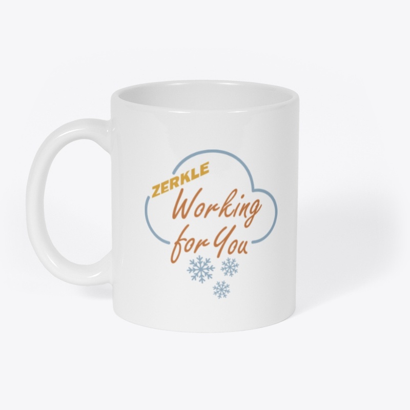 Zerkle Working for You Cloud Mug