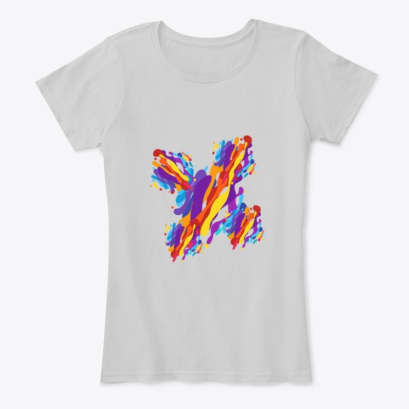 Colorful Painting Logo TShirt