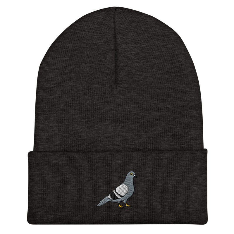 Pigeon Embroidered Beanie