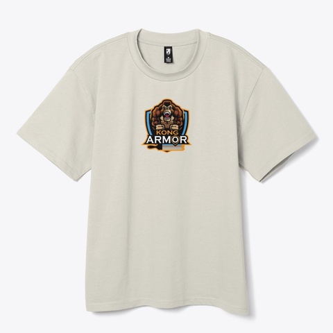 Logo Heavy Tee Ecru T-Shirt Front
