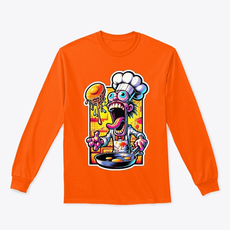 Classic Long Sleeve Tee For 'COOKING'