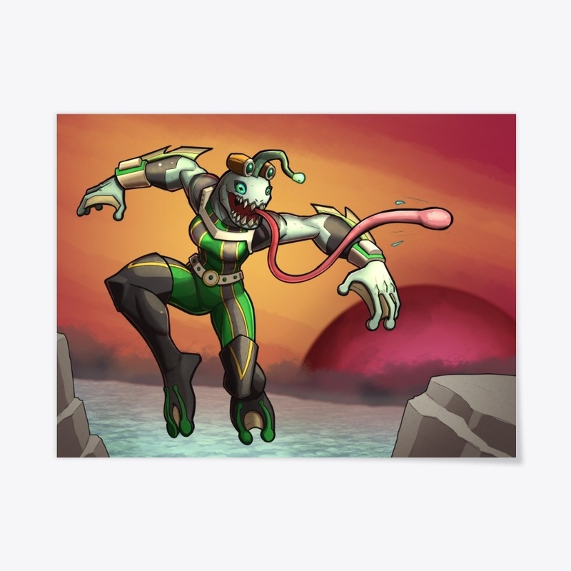 Frog Jaw POSTER