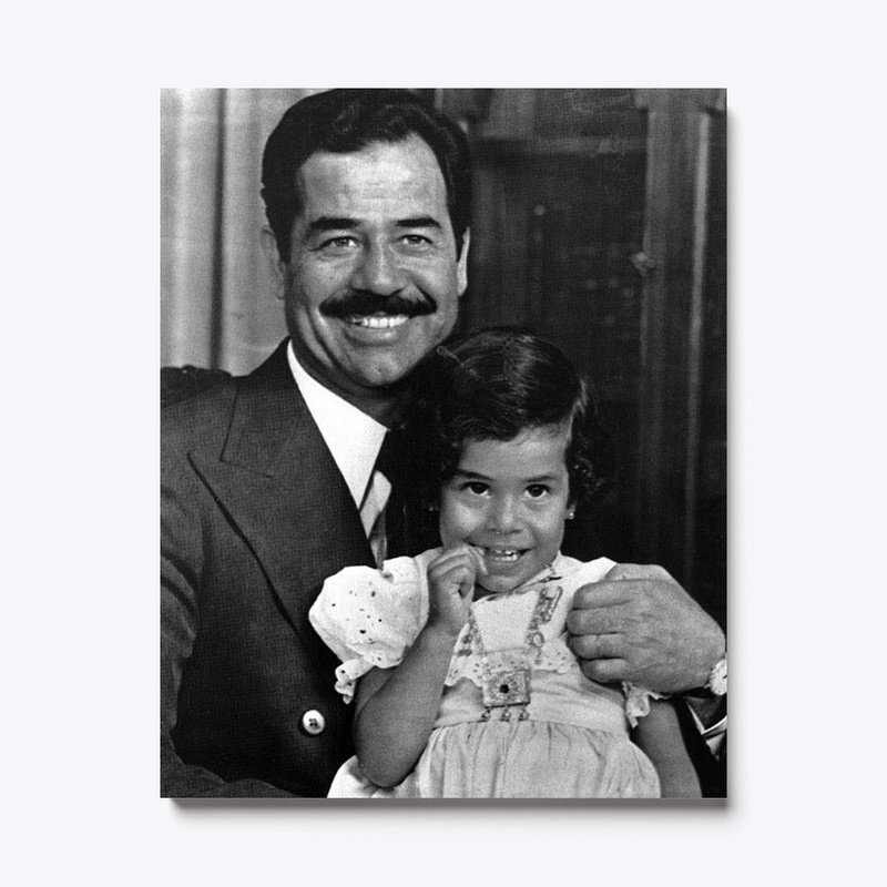 Saddam Hussein - Canvas Print