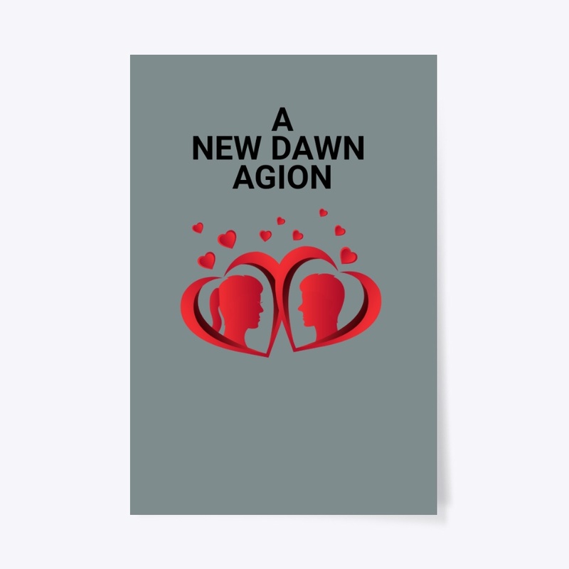 A new dawn agion graphic design