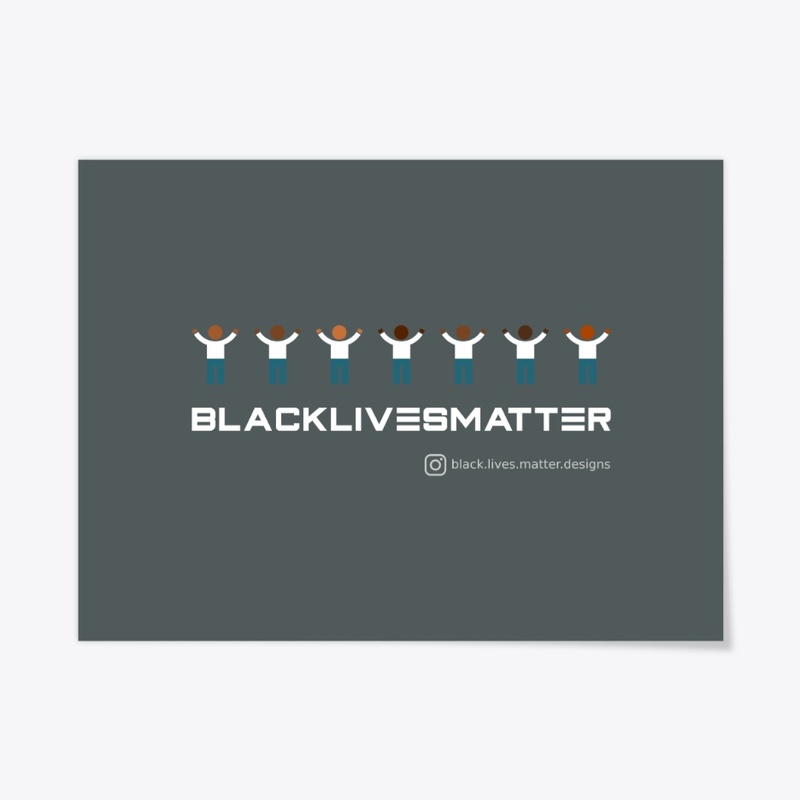 Black Lives Matter seven # darks
