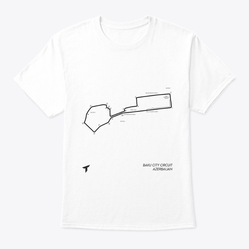 Baku City Circuit Track Map