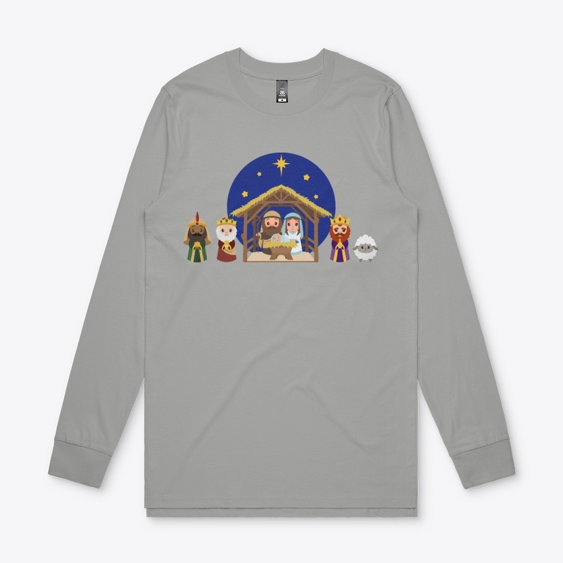 Nativity Manger Cartoon Christmas