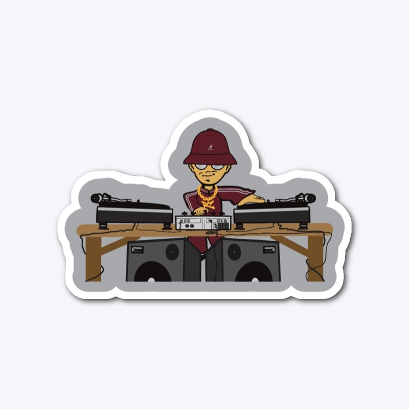 DJ RZ Sticker