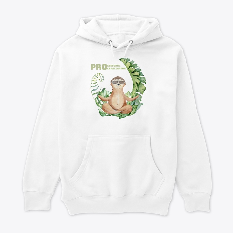Professional Procrastinator Sloth Design