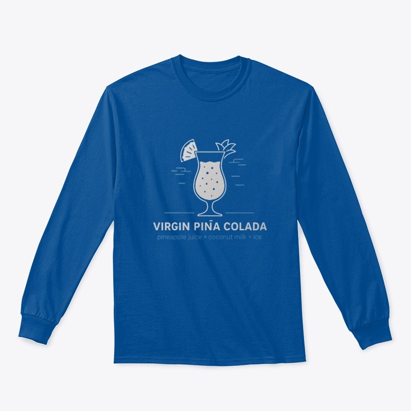 Virgin Pina Colada Tee Design