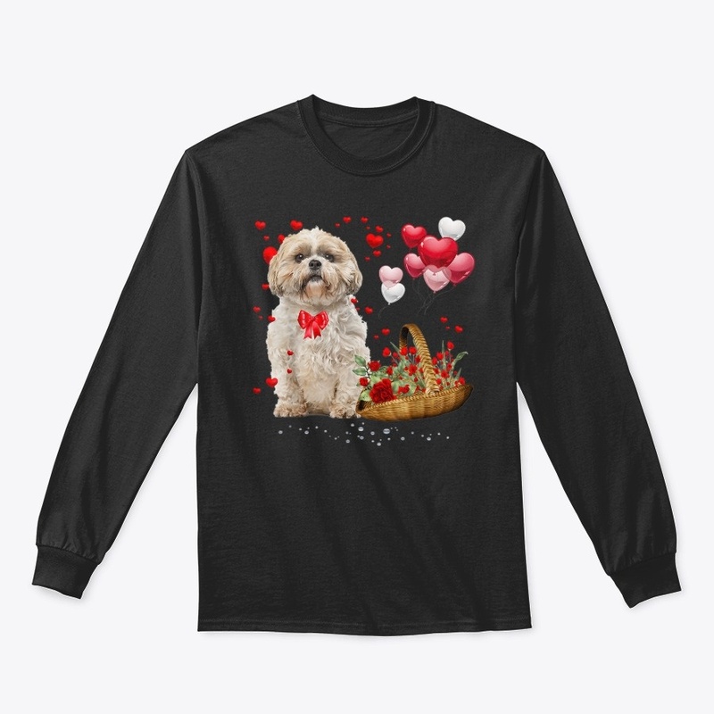 Shih Tzu Valentines Day Shirt Funny Dog 