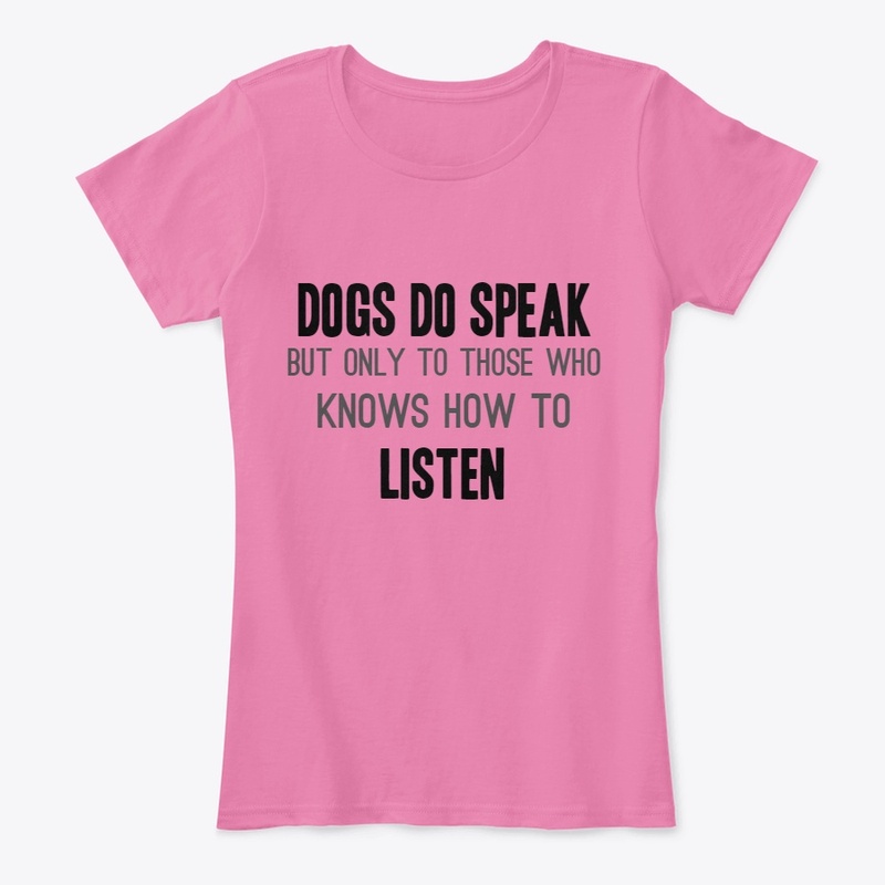 DOGS DO SPEAK.