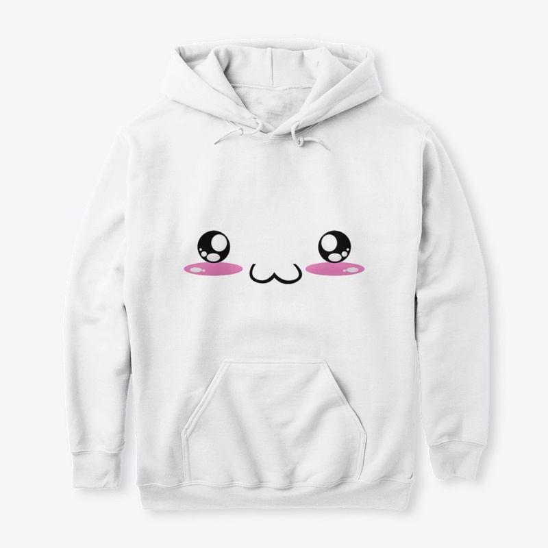 kawaii japaneses faces design: happy