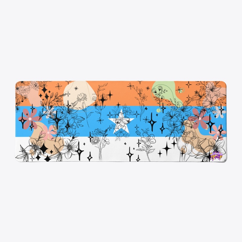 Somali Tri-Frag Peony Spirit mousepad