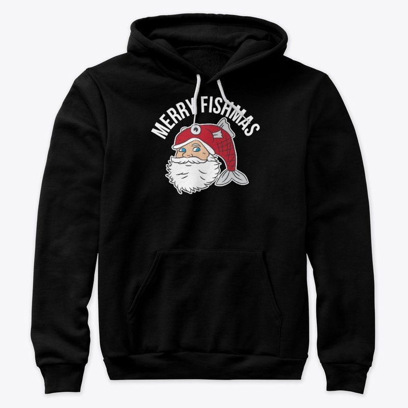 Merry Fishmas Fishing Christmas T-Shirt