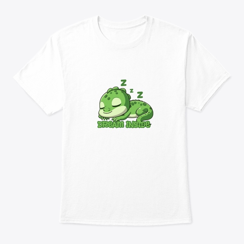 dream inside - sleeping dinosaur