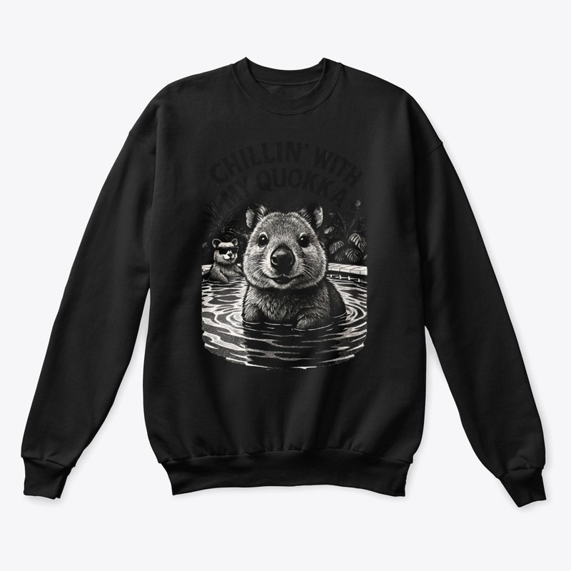 Cute Quokka Pool Party Chill Vibes