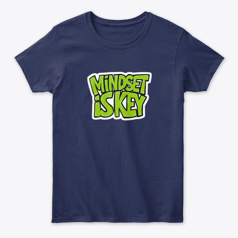 Mindset Is Key – Motivational Tee