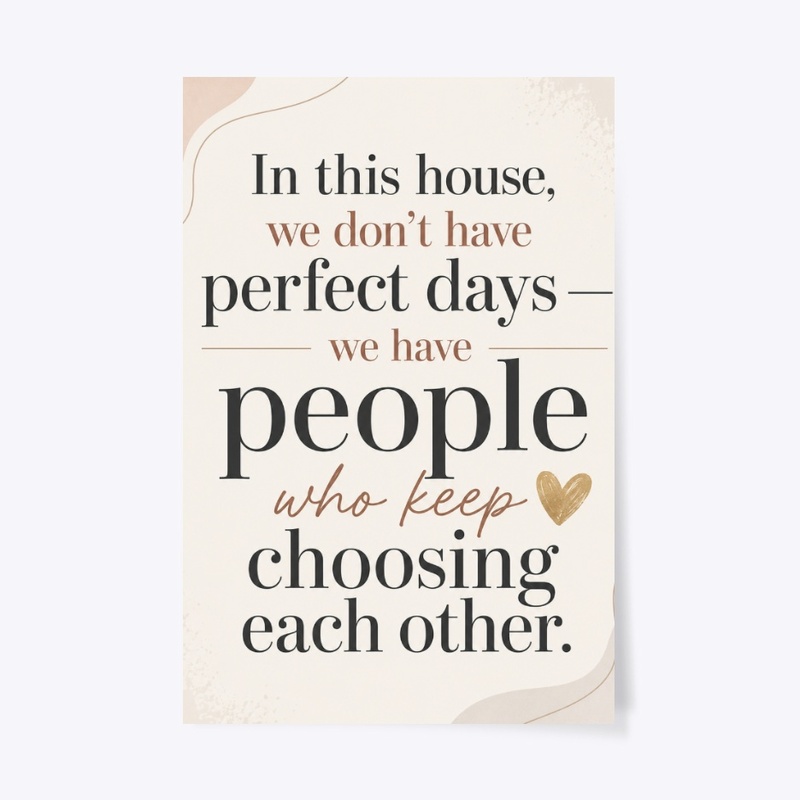 People Who Choose Each Other Art