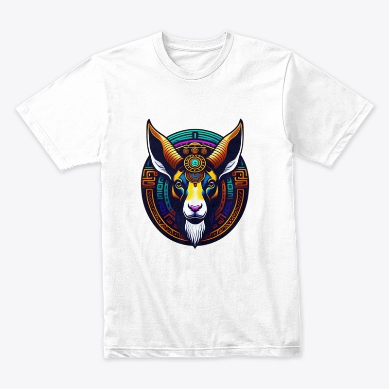 "Golden Goat: Bold and Unique Art"