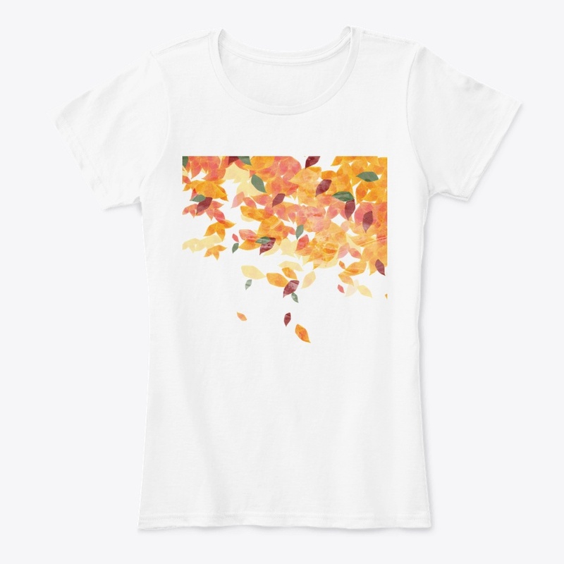 Autumn Leaves women shirts