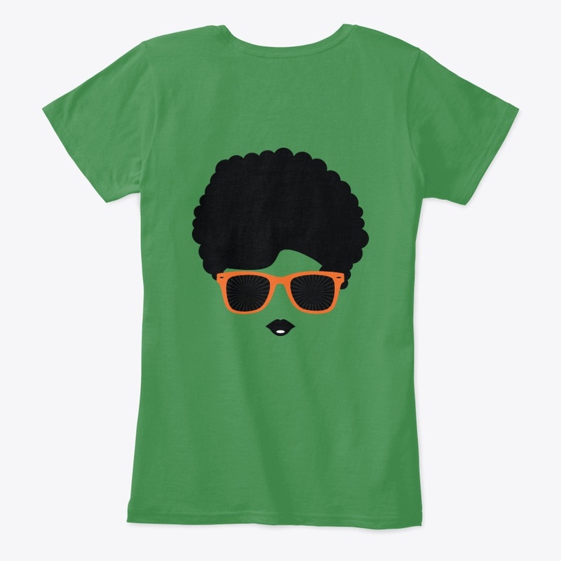 Curly Hair T-shirt Design