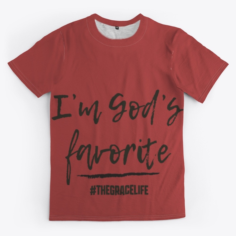 I'm God's Favorite (gray)