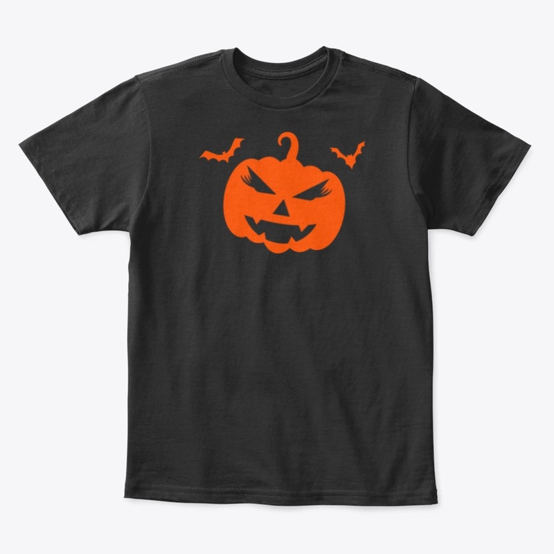 Halloween Pumkin Design for Girls