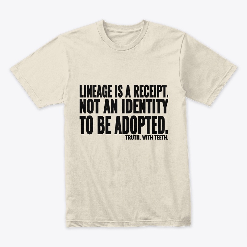 Lineage Is A Receipt