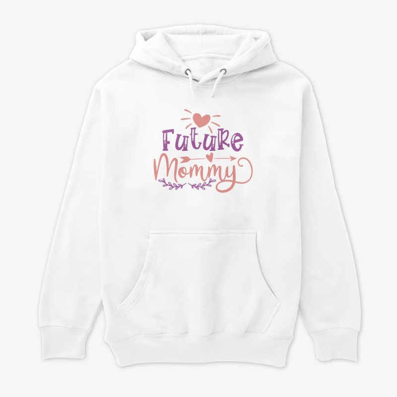 Future Mommy Funny Graphic T-Shirt