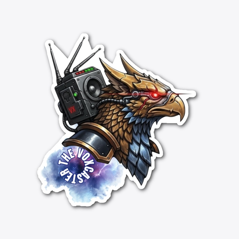 Voxcaster Griffon Head Sticker