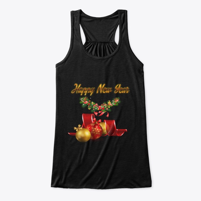 New Year Tank tops for Women