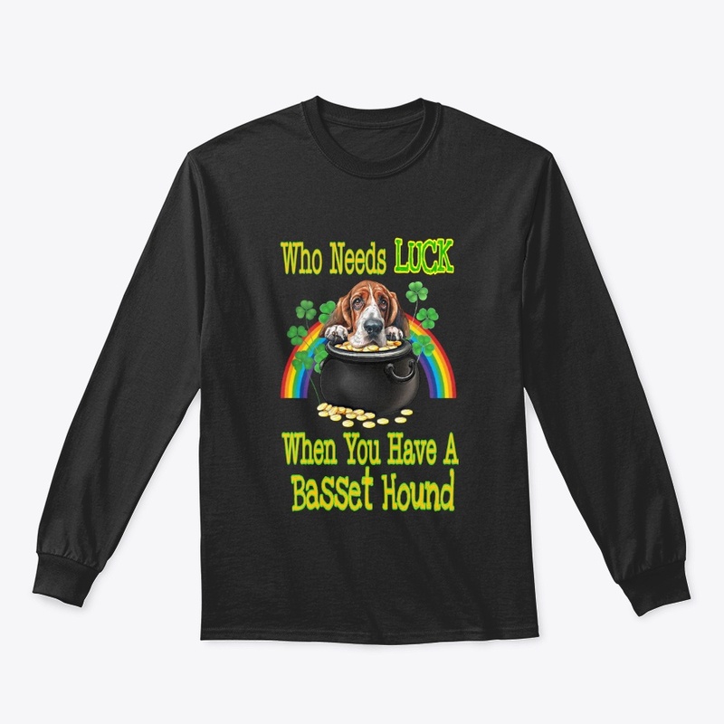 Basset Hound St. Patrick's Day