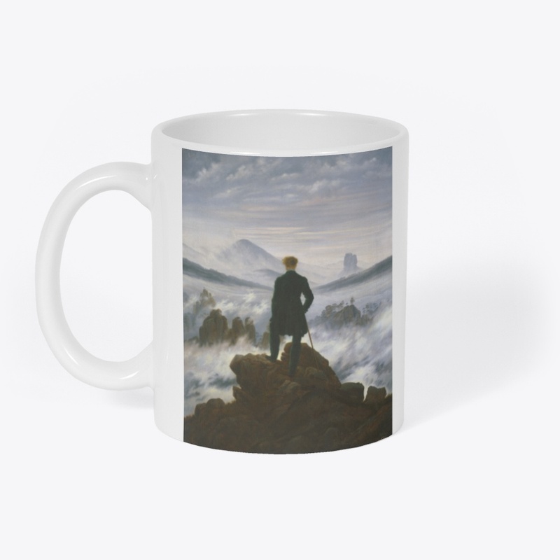 Wanderer above the sea of fog