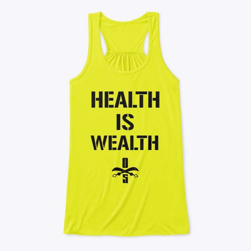 Health Is Wealth Women's Tank Top 