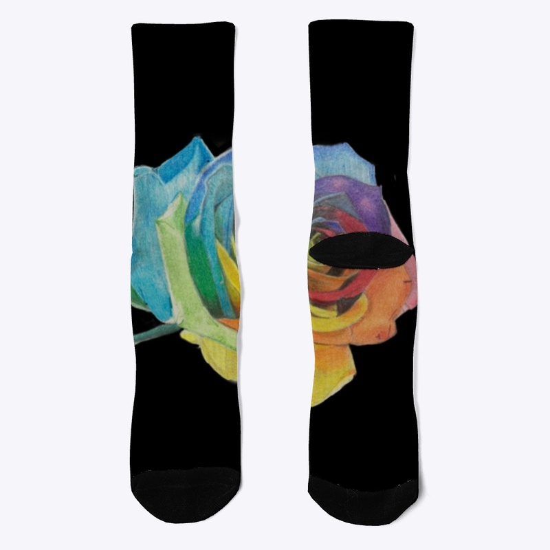 Anna's rainbow rose