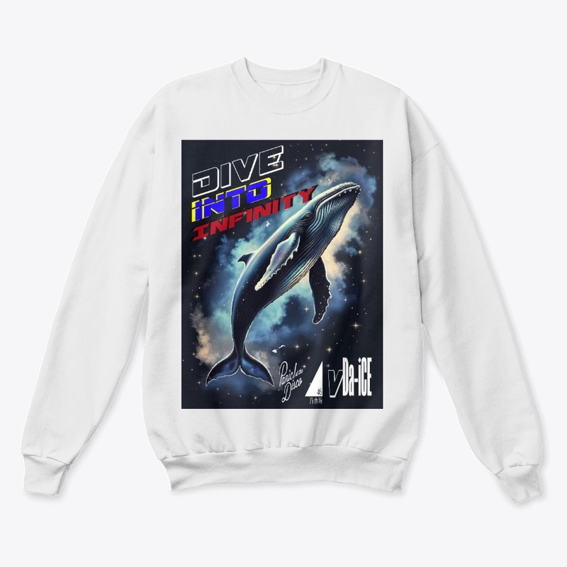 Dive Into Infinity Dark Whale LngSlevTee