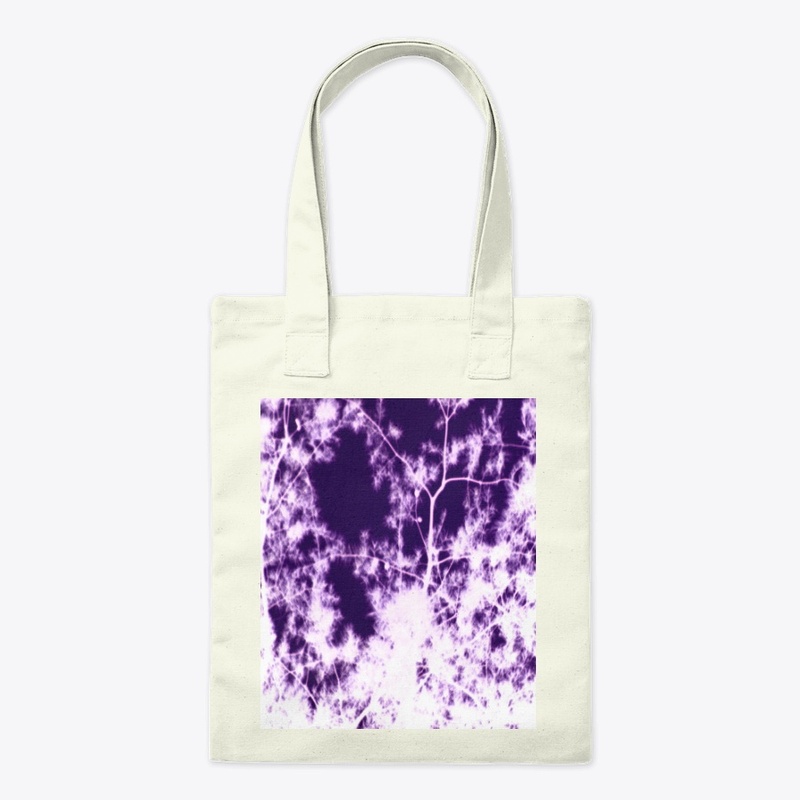 white on purple