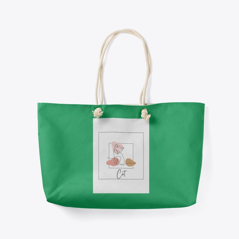 Cat with Square Frame